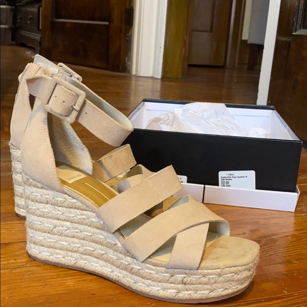 NWT Dolce Vita Ankle Strap Espadrille Sandals
